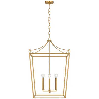 Murray Feiss Visual Comfort Studio Carlyle 21 Lantern Burnished Brass B11