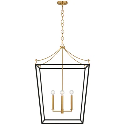 Murray Feiss Visual Comfort Studio Carlyle 24 Lantern Midnight Black B11
