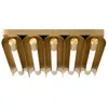 Murray Feiss Visual Comfort Studio Carson Burnished Brass Ceiling Lights
