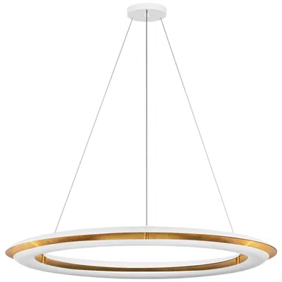 Murray Feiss Visual Comfort Studio Cielo Large Chandelier Array 36" White