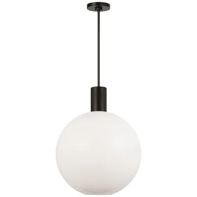 Murray Feiss Visual Comfort Studio Colewood Large Pendant A19 20" Black