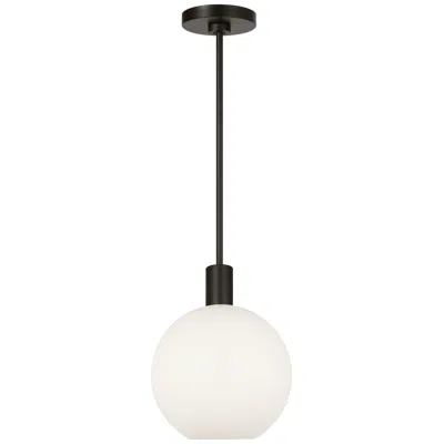 Murray Feiss Visual Comfort Studio Colewood Small Pendant A19 10" Black