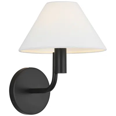 Murray Feiss Visual Comfort Studio Colfax Small Sconce Torpedo 8" Aged Iron