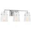 Murray Feiss Visual Comfort Studio Crofton 3 - Light Vanity A19 24" Chrome