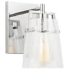 Murray Feiss Visual Comfort Studio Crofton Small Sconce A19 5.25" Chrome
