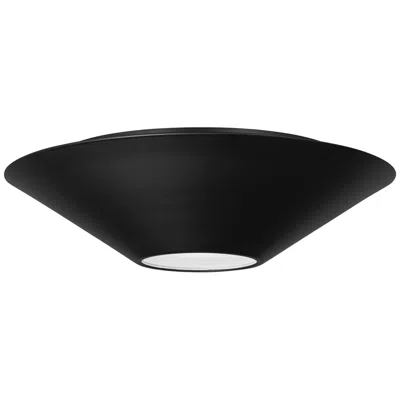 Murray Feiss Visual Comfort Studio Echo Medium Flush Modules 12.5" Black