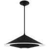 Murray Feiss Visual Comfort Studio Echo Medium Pendant A19 24" Black