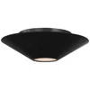 Murray Feiss Visual Comfort Studio Echo Small Flush Modules 8.37" Black
