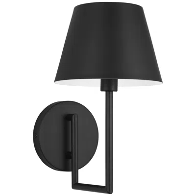 Murray Feiss Visual Comfort Studio Ender Small Sconce A19 7" Black