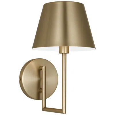 Murray Feiss Visual Comfort Studio Ender Small Sconce A19 7" Satin Brass