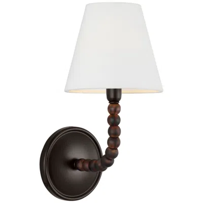 Murray Feiss Visual Comfort Studio  Fiona 13" Sconce  E12 Candelabra    Aged Iron In Brown