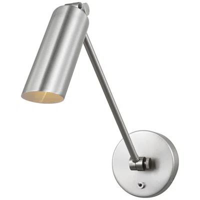 Murray Feiss Visual Comfort Studio  Frasar Med 1 Arm Sconce  B10  4.75"  Brushed Nickel