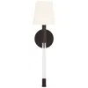 Murray Feiss Visual Comfort Studio Hanover Sconce 5" B10 Aged Iron