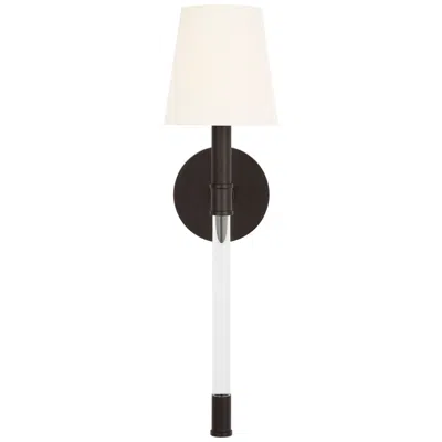Murray Feiss Visual Comfort Studio Hanover Sconce 5" B10 Aged Iron