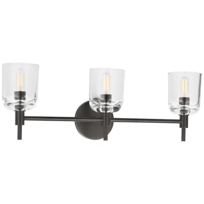 Murray Feiss Visual Comfort Studio Hartley 3 - Light Vanity T6 24" Aged Iron