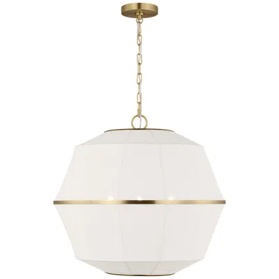 Murray Feiss Visual Comfort Studio Hikari Medium Lantern B10 22.12" Burnished Brass