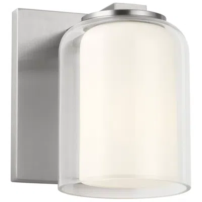 Murray Feiss Visual Comfort Studio  Holden Sconce  E26    Brushed Nickel In Silver