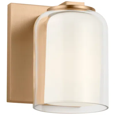 Murray Feiss Visual Comfort Studio  Holden Sconce  E26    Satin Brass In Gold