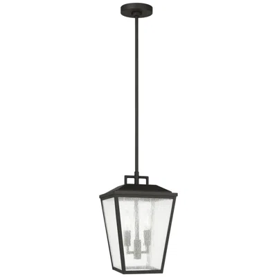 Murray Feiss Visual Comfort Studio Kennewick Medium Pendant Torpedo 9" Black