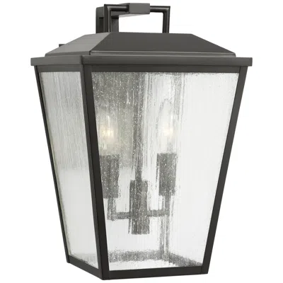 Murray Feiss Visual Comfort Studio Kennewick Medium Wall Lantern Torpedo 9" Bronze