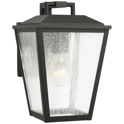 Murray Feiss Visual Comfort Studio Kennewick Small Wall Lantern A19 6.5" Black