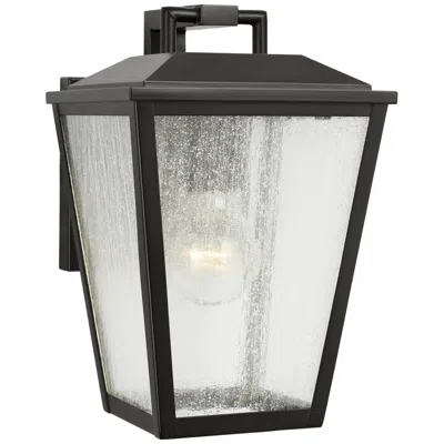 Murray Feiss Visual Comfort Studio  Kennewick Small Wall Lantern  A19  6.5"  Bronze