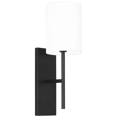 Murray Feiss Visual Comfort Studio Key Small Sconce Torpedo 5" Black