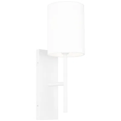 Murray Feiss Visual Comfort Studio Key Small Sconce Torpedo 5" White