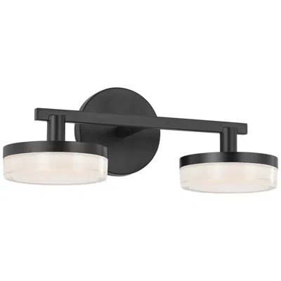 Murray Feiss Visual Comfort Studio Khan 2 - Light Vanity Array 14" Aged Iron