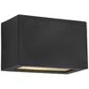 Murray Feiss Visual Comfort Studio Kukei Small Led Wall Lantern Array 5.5" Black