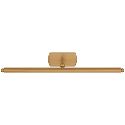 Murray Feiss Visual Comfort Studio Lamont 19 Picture Light Burnished Brass Led