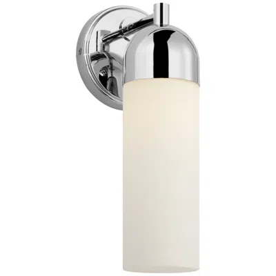 Murray Feiss Visual Comfort Studio  Lawson 13" Sconce  E26    Chrome In Silver