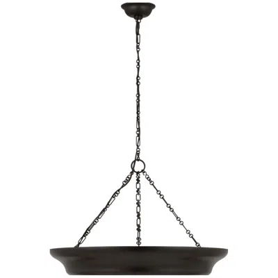 Murray Feiss Visual Comfort Studio Lenoir 24 Chandelier Aged Iron B11