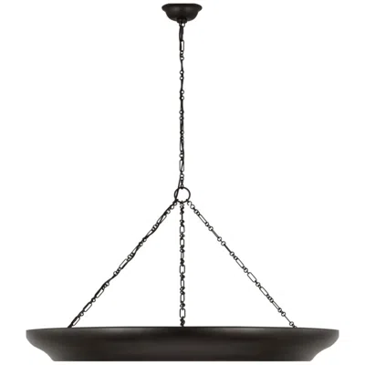 Murray Feiss Visual Comfort Studio Lenoir 36 Chandelier Aged Iron B11