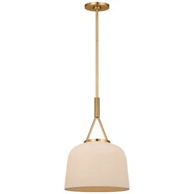 Murray Feiss Visual Comfort Studio  Liora 12" Pendant  E26    Estate Brass In Brown
