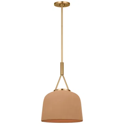 Murray Feiss Visual Comfort Studio  Liora 12" Pendant  E26    Estate Brass In Gold
