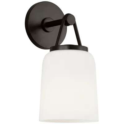 Murray Feiss Visual Comfort Studio  Liora 6" Sconce  E12 Candelabra    Aged Iron In Black
