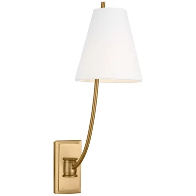 Murray Feiss Visual Comfort Studio Marina 18 Sconce Burnished Brass B11
