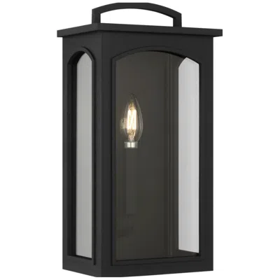 Murray Feiss Visual Comfort Studio Modesto 15 Outdoor Wall Textured Black B11