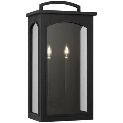 Murray Feiss Visual Comfort Studio Modesto 24 Outdoor Wall Textured Black B11