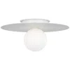 Murray Feiss Visual Comfort Studio Nodes Large Flush Mount T4 17.5" White