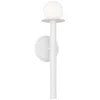 Murray Feiss Visual Comfort Studio Nodes Sconce T4 4.75" White