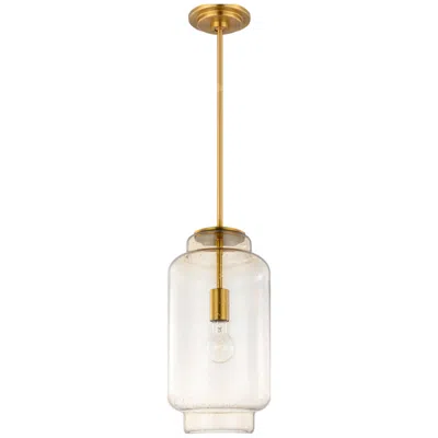 Murray Feiss Visual Comfort Studio Nodier 17 Pendant Burnished Brass A19