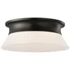 Murray Feiss Visual Comfort Studio Panos Medium Flush Mount A19 13.87" Aged Iron