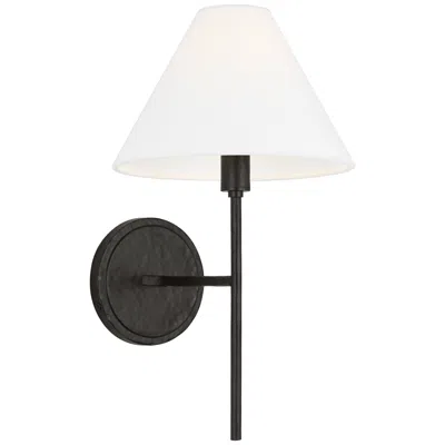 Murray Feiss Visual Comfort Studio  Ridgewood Small Sconce  Torpedo  8"  Aged Iron