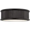 Murray Feiss Visual Comfort Studio Ritz 18 Flush Mount Aged Iron B11