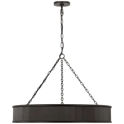 Murray Feiss Visual Comfort Studio Ritz 27 Chandelier Aged Iron B11