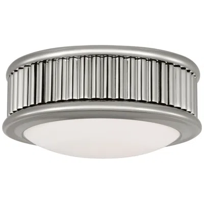 Murray Feiss Visual Comfort Studio Ritz 5 Flush Mount Polished Nickel Led