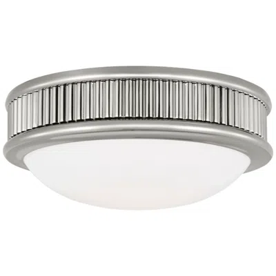 Murray Feiss Visual Comfort Studio Ritz 8 Flush Mount Polished Nickel Led