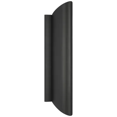 Murray Feiss Visual Comfort Studio Ruxton Large Wall Lantern A19 4.5" Black
